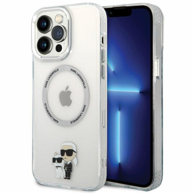 Dėklas Karl Lagerfeld Choupette Magsafe KKLHMP13XHNKCIT iPhone 13 Pro Max Permatomas Dėklas Karl Lagerfeld Choupette Magsafe KKLHMP13XHNKCIT iPhone 13 Pro Max Permatomas