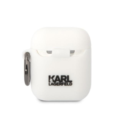 Dėklas Karl Lagerfeld KLA2RUNCHH AirPods 1/2 Baltas 1 Dėklas Karl Lagerfeld KLA2RUNCHH AirPods 1/2 Baltas 1