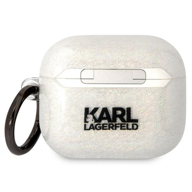 Dėklas ausinėms Karl Lagerfeld Choupette KLA3HNKCTGT Airpods 3 Permatomas 1 Dėklas ausinėms Karl Lagerfeld Choupette KLA3HNKCTGT Airpods 3 Permatomas 1