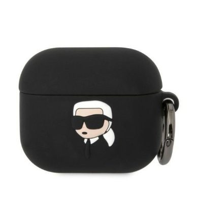Dėklas Karl Lagerfeld KLA3RUNIKK AirPods 3 Juodas