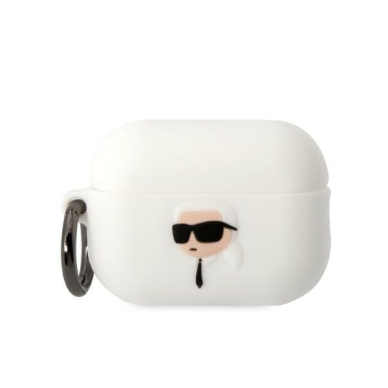 Dėklas Karl Lagerfeld KLAP2RUNIKH AirPods Pro 2 Baltas Dėklas Karl Lagerfeld KLAP2RUNIKH AirPods Pro 2 Baltas