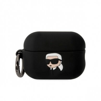 Dėklas Karl Lagerfeld KLAP2RUNIKK AirPods Pro 2 Juodas Dėklas Karl Lagerfeld KLAP2RUNIKK AirPods Pro 2 Juodas