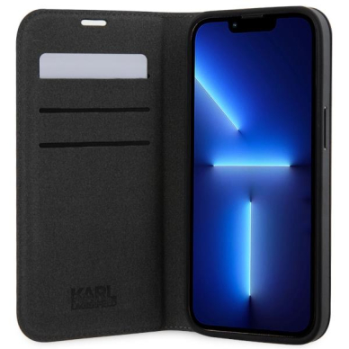 Dėklas Karl Lagerfeld Choupette KLBKP14SSANKCPG iPhone 14 Sidabrinis 3 Dėklas Karl Lagerfeld Choupette KLBKP14SSANKCPG iPhone 14 Sidabrinis 3