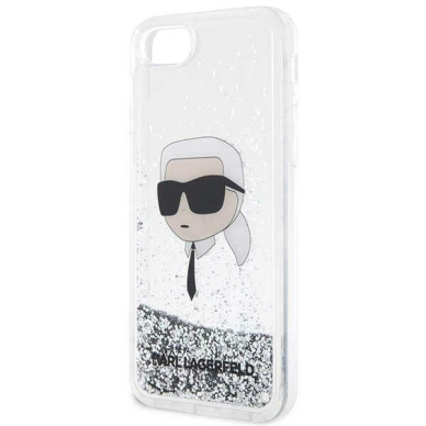 Dėklas Karl Lagerfeld Glitter Karl Head KLHCI8LNKHCH iPhone 7/8/ SE 2020/2022 Sidabrinis 5 Dėklas Karl Lagerfeld Glitter Karl Head KLHCI8LNKHCH iPhone 7/8/ SE 2020/2022 Sidabrinis 5