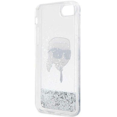 Dėklas Karl Lagerfeld Glitter Karl Head KLHCI8LNKHCH iPhone 7/8/ SE 2020/2022 Sidabrinis 6 Dėklas Karl Lagerfeld Glitter Karl Head KLHCI8LNKHCH iPhone 7/8/ SE 2020/2022 Sidabrinis 6