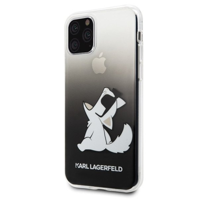 Karl Lagerfeld KLHCN58CFNRCBK iPhone 11 Pro hardcase czarny/black Choupette Fun 1