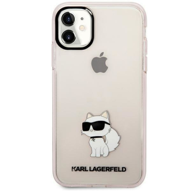 Dėklas Karl Lagerfeld Ikonik Choupette KLHCN61HNCHTCP iPhone 11 / Xr Rožinis Dėklas Karl Lagerfeld Ikonik Choupette KLHCN61HNCHTCP iPhone 11 / Xr Rožinis