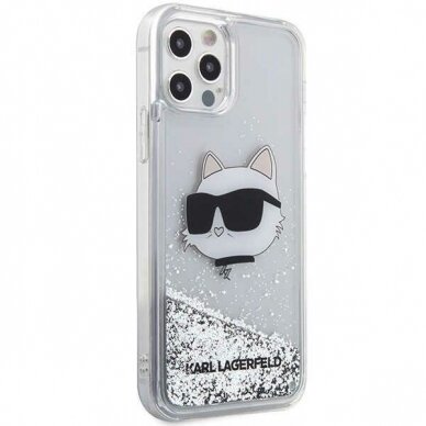 Dėklas Karl Lagerfeld Choupette Head KLHCP12MLNHCCS iPhone 12/ 12 Pro Sidabrinis 3 Dėklas Karl Lagerfeld Choupette Head KLHCP12MLNHCCS iPhone 12/ 12 Pro Sidabrinis 3