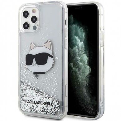 Dėklas Karl Lagerfeld Choupette Head KLHCP12MLNHCCS iPhone 12/ 12 Pro Sidabrinis Dėklas Karl Lagerfeld Choupette Head KLHCP12MLNHCCS iPhone 12/ 12 Pro Sidabrinis