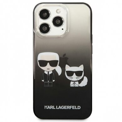 Originalus dėklas Karl Lagerfeld KLHCP13LTGKCK iPhone 13 Pro juodas 5 Originalus dėklas Karl Lagerfeld KLHCP13LTGKCK iPhone 13 Pro juodas 5