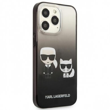 Originalus dėklas Karl Lagerfeld KLHCP13LTGKCK iPhone 13 Pro juodas 7 Originalus dėklas Karl Lagerfeld KLHCP13LTGKCK iPhone 13 Pro juodas 7