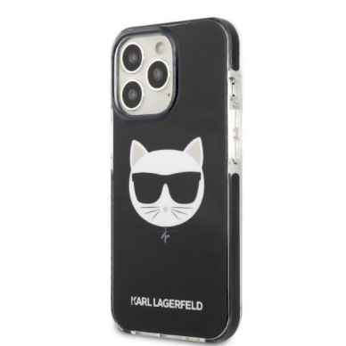 Dėklas Karl Lagerfeld Choupette Head KLHCP13LTPECK iPhone 13 Pro / 13 Juodas 1 Dėklas Karl Lagerfeld Choupette Head KLHCP13LTPECK iPhone 13 Pro / 13 Juodas 1