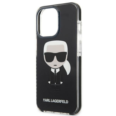 Dėklas Karl Lagerfeld Iconik Karl KLHCP13LTPEIKK iPhone 13 Pro Juodas 5 Dėklas Karl Lagerfeld Iconik Karl KLHCP13LTPEIKK iPhone 13 Pro Juodas 5