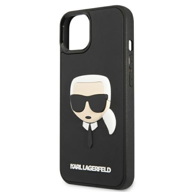 Dėklas Karl Lagerfeld KLHCP13SKH3DBK iPhone 13 mini Juodas 5