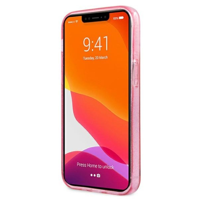 Originalus Karl Lagerfeld dėklas KLHCP13SKHTUGLP iPhone 13 mini 5,4" Rožinis Glitter Karl`s Head 4 Originalus Karl Lagerfeld dėklas KLHCP13SKHTUGLP iPhone 13 mini 5,4" Rožinis Glitter Karl`s Head 4