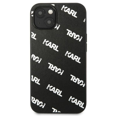 Dėklas Karl Lagerfeld Allover KLHCP13SPULMBK3 iPhone 13 mini Juodas 2 Dėklas Karl Lagerfeld Allover KLHCP13SPULMBK3 iPhone 13 mini Juodas 2