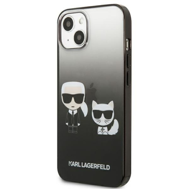 Originalus dėklas Karl Lagerfeld KLHCP13STGKCK iPhone 13 mini juodas 3 Originalus dėklas Karl Lagerfeld KLHCP13STGKCK iPhone 13 mini juodas 3