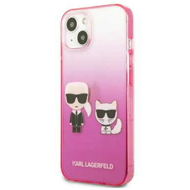 Dėklas Karl Lagerfeld Choupette KLHCP13STGKCP iPhone 13 mini Rožinis 2 Dėklas Karl Lagerfeld Choupette KLHCP13STGKCP iPhone 13 mini Rožinis 2