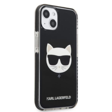 Dėklas Karl Lagerfeld Choupette Head KLHCP13STPECK iPhone 13 mini Juodas 3 Dėklas Karl Lagerfeld Choupette Head KLHCP13STPECK iPhone 13 mini Juodas 3