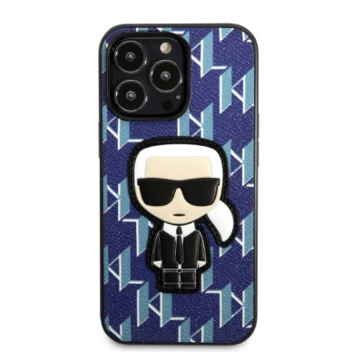 Dėklas Karl Lagerfeld Monogram Ikonik Patch KLHCP13XPMNIKBL iPhone 13 Pro Max Mėlynas 2 Dėklas Karl Lagerfeld Monogram Ikonik Patch KLHCP13XPMNIKBL iPhone 13 Pro Max Mėlynas 2