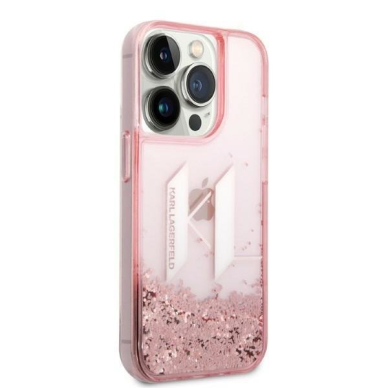 Dėklas Karl Lagerfeld KLHCP14LLBKLCP iPhone 14 Pro Rožinis 3 Dėklas Karl Lagerfeld KLHCP14LLBKLCP iPhone 14 Pro Rožinis 3