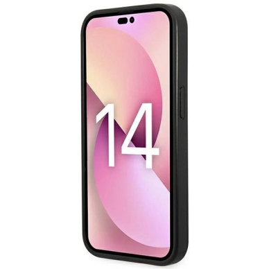 Karl Lagerfeld KLHCP14LPGKLSKG iPhone 14 Pro 6.1 &quot;hardcase Pilkas / Pilkas Monogram Stripe 4