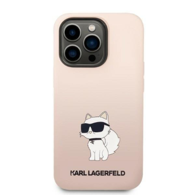 Dėklas Karl Lagerfeld Silicone Choupette KLHCP14LSNCHBCP iPhone 14 Pro Rožinis 2 Dėklas Karl Lagerfeld Silicone Choupette KLHCP14LSNCHBCP iPhone 14 Pro Rožinis 2