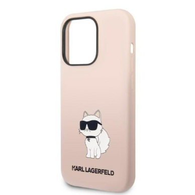 Dėklas Karl Lagerfeld Silicone Choupette KLHCP14LSNCHBCP iPhone 14 Pro Rožinis 5 Dėklas Karl Lagerfeld Silicone Choupette KLHCP14LSNCHBCP iPhone 14 Pro Rožinis 5