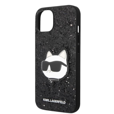 Dėklas Karl Lagerfeld Glitter Choupette Patch KLHCP14MG2CPK iPhone 14 Plus Juodas 5 Dėklas Karl Lagerfeld Glitter Choupette Patch KLHCP14MG2CPK iPhone 14 Plus Juodas 5