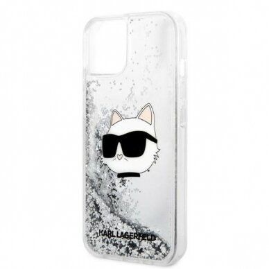 Dėklas Karl Lagerfeld Glitter Choupette Head KLHCP14MLNHCCS iPhone 14 Plus Sidabrinis 5 Dėklas Karl Lagerfeld Glitter Choupette Head KLHCP14MLNHCCS iPhone 14 Plus Sidabrinis 5