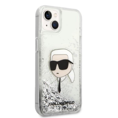Dėklas Karl Lagerfeld Glitter Karl Head KLHCP14MLNKHCH iPhone 14 Plus Sidabrinis 3 Dėklas Karl Lagerfeld Glitter Karl Head KLHCP14MLNKHCH iPhone 14 Plus Sidabrinis 3