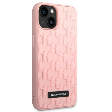 Dėklas Karl Lagerfeld 3D Monogram KLHCP14MRUPKLPP iPhone 14 Plus Rožinis 2 Dėklas Karl Lagerfeld 3D Monogram KLHCP14MRUPKLPP iPhone 14 Plus Rožinis 2
