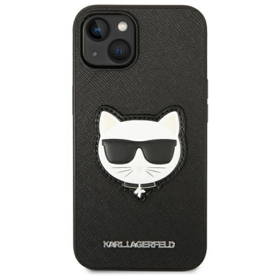 Dėklas Karl Lagerfeld Saffiano Choupette Head Patch KLHCP14MSAPCHK iPhone 14 Plus Juodas 5 Dėklas Karl Lagerfeld Saffiano Choupette Head Patch KLHCP14MSAPCHK iPhone 14 Plus Juodas 5