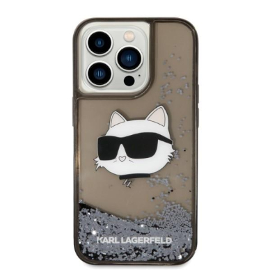 Dėklas Karl Lagerfeld Glitter Choupette Head KLHCP14XLNCHCK iPhone 14 Pro Max Juodas 2 Dėklas Karl Lagerfeld Glitter Choupette Head KLHCP14XLNCHCK iPhone 14 Pro Max Juodas 2
