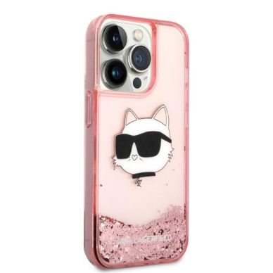 Dėklas Karl Lagerfeld Glitter Choupette Head KLHCP14XLNCHCP iPhone 14 Pro Max Rožinis 3 Dėklas Karl Lagerfeld Glitter Choupette Head KLHCP14XLNCHCP iPhone 14 Pro Max Rožinis 3