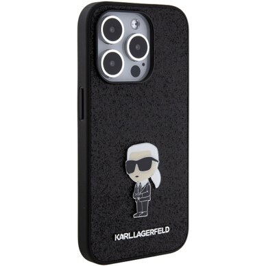 iPhone 15 Pro Karl Lagerfeld dėklas – juodas 3