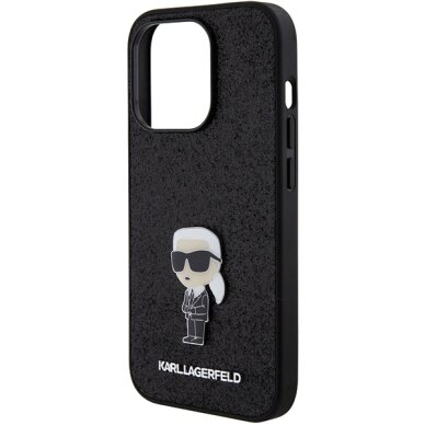 iPhone 15 Pro Karl Lagerfeld dėklas – juodas 5