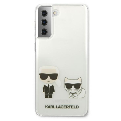 Akcija! Dėklas Karl Lagerfeld KLHCS21MCKTR S21+ G996 permatomas 2