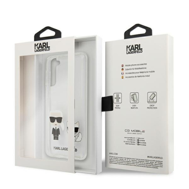 Akcija! Dėklas Karl Lagerfeld KLHCS21MCKTR S21+ G996 permatomas 7