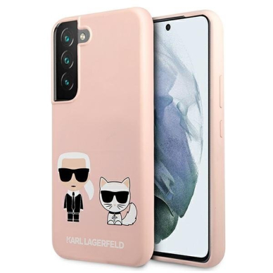 Akcija! Dėklas Karl Lagerfeld KLHCS22MSSKCI Samsung Galaxy S22 Plus S906 Rožinis Akcija! Dėklas Karl Lagerfeld KLHCS22MSSKCI Samsung Galaxy S22 Plus S906 Rožinis