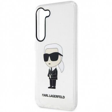 Dėklas Karl Lagerfeld Ikonik KLHCS23MHNIKTCT Samsung Galaxy S23 Plus S916 Permatomas 5 Dėklas Karl Lagerfeld Ikonik KLHCS23MHNIKTCT Samsung Galaxy S23 Plus S916 Permatomas 5