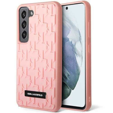 Dėklas Karl Lagerfeld KLHCS23MRUPKLPP Samsung Galaxy S23 Plus Rožinis