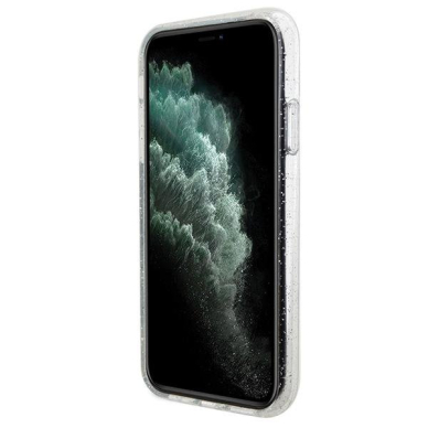 Originalus dėklas Karl Lagerfeld KLHMN61HGKCNOT case skirta iPhone 11 / Xr - Permatomas hardcase Karl& Choupette Glitter MagSafe 4 Originalus dėklas Karl Lagerfeld KLHMN61HGKCNOT case skirta iPhone 11 / Xr - Permatomas hardcase Karl& Choupette Glitter MagSafe 4