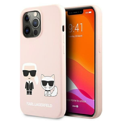 Dėklas Karl Lagerfeld KLHMP13LSSKCI iPhone 13 Pro / 13 Magsafe Rožinis 1 Dėklas Karl Lagerfeld KLHMP13LSSKCI iPhone 13 Pro / 13 Magsafe Rožinis 1