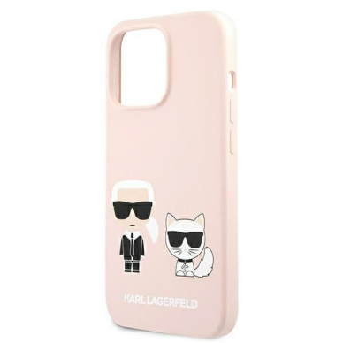 Dėklas Karl Lagerfeld KLHMP13LSSKCI iPhone 13 Pro / 13 Magsafe Rožinis 5 Dėklas Karl Lagerfeld KLHMP13LSSKCI iPhone 13 Pro / 13 Magsafe Rožinis 5