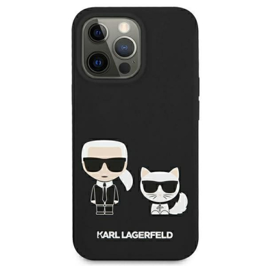 Dėklas Karl Lagerfeld KLHMP13LSSKCK iPhone 13 Pro / 13 Magsafe Juodas 3