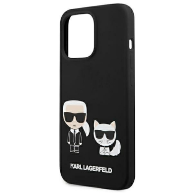 Dėklas Karl Lagerfeld KLHMP13LSSKCK iPhone 13 Pro / 13 Magsafe Juodas 5