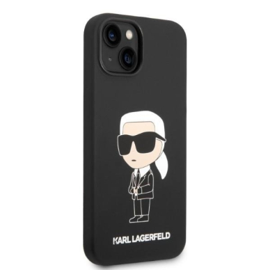 Dėklas Karl Lagerfeld Silicone Ikonik Magsafe KLHMP14MSNIKBCK iPhone 14 Plus Juodas 3 Dėklas Karl Lagerfeld Silicone Ikonik Magsafe KLHMP14MSNIKBCK iPhone 14 Plus Juodas 3