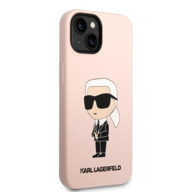 Dėklas Karl Lagerfeld Silicone Ikonik Magsafe KLHMP14MSNIKBCP iPhone 14 Plus Rožinis 3 Dėklas Karl Lagerfeld Silicone Ikonik Magsafe KLHMP14MSNIKBCP iPhone 14 Plus Rožinis 3