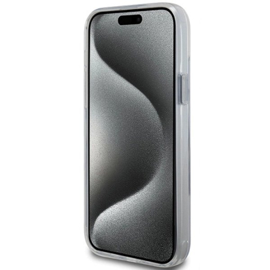 Karl Lagerfeld KLHMP15MHMRSKCH iPhone 15 Plus / 14 Plus 6.7&quot; Baltas/Baltas hardcase Ring Stand Karl&Choupette MagSafe 4